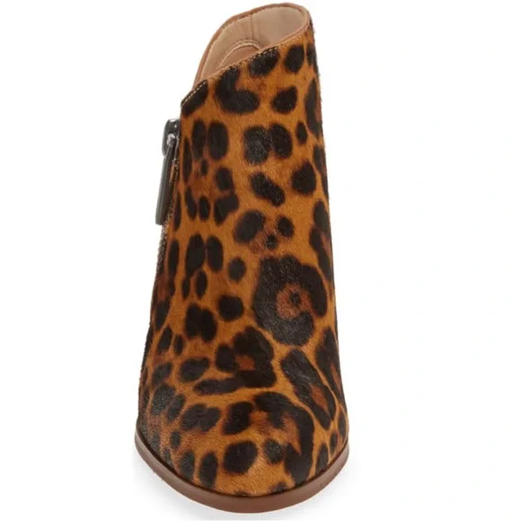 1. STATE Leopard ‘Kaleb’ Calf Hair Wedge Booties | Size 6.5 - Picture 3 of 15